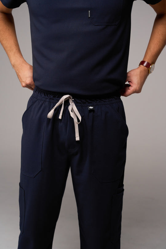 Scrub Cargo - Navy