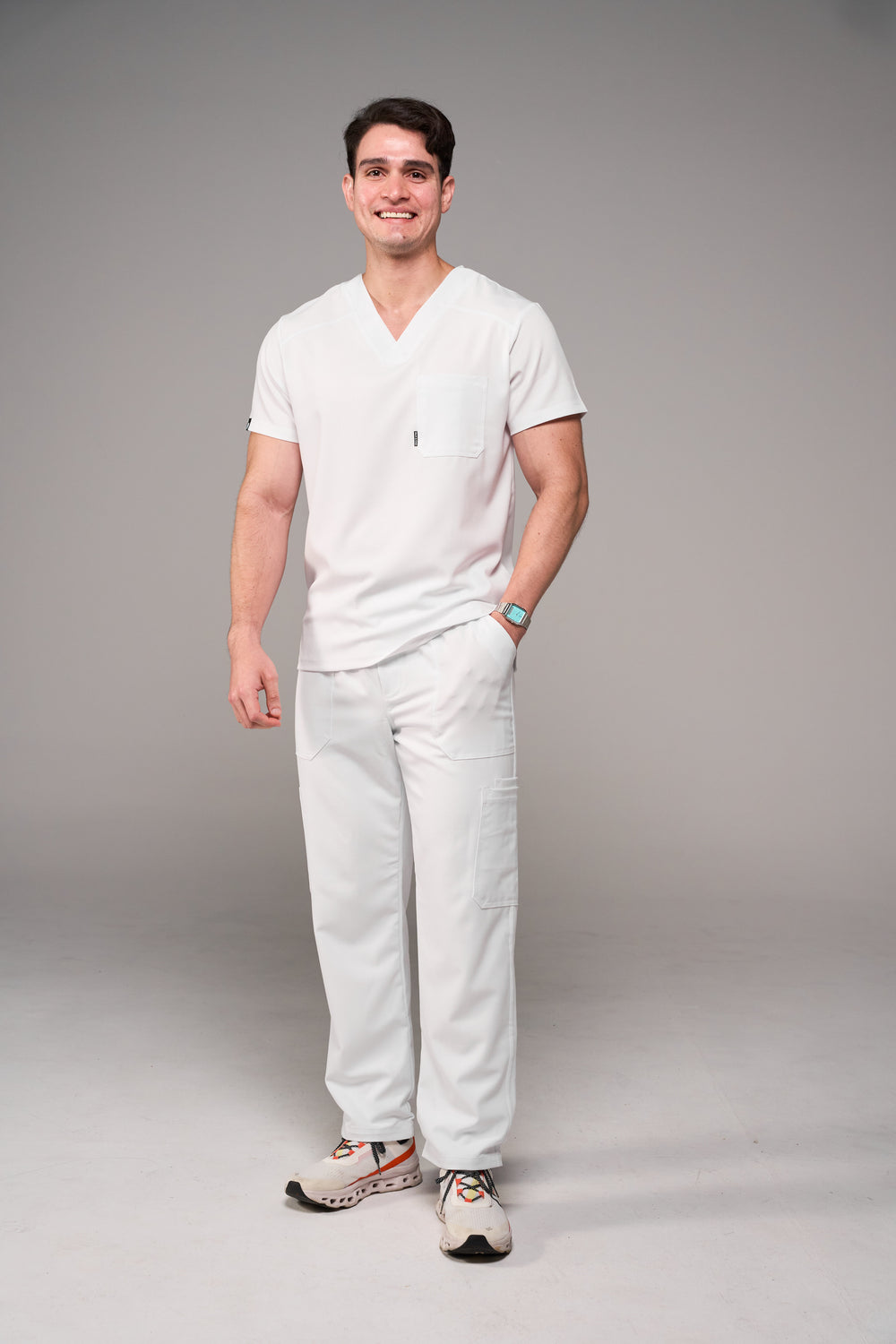 Scrub Cargo - Blanco