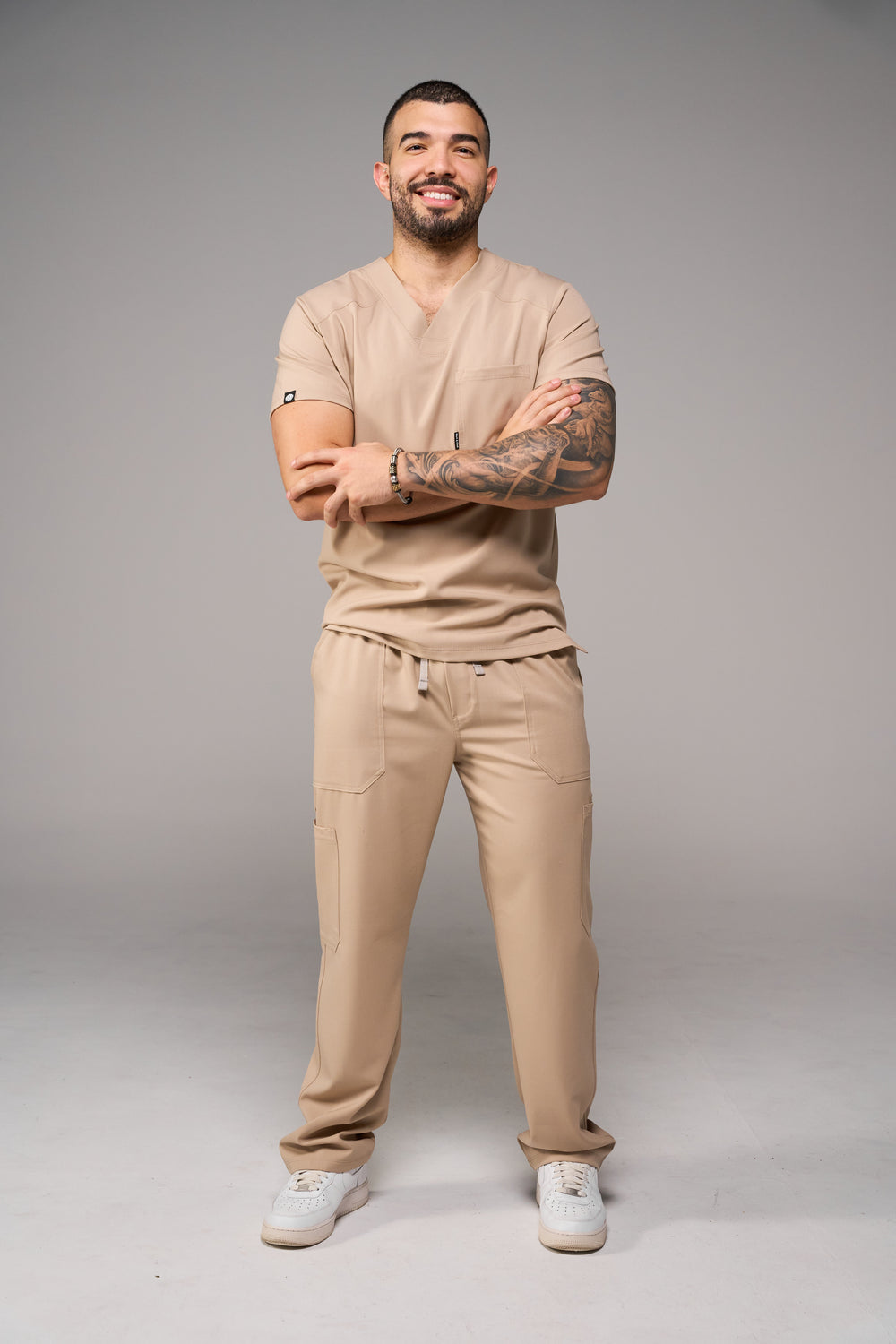 Scrub Cargo - Beige